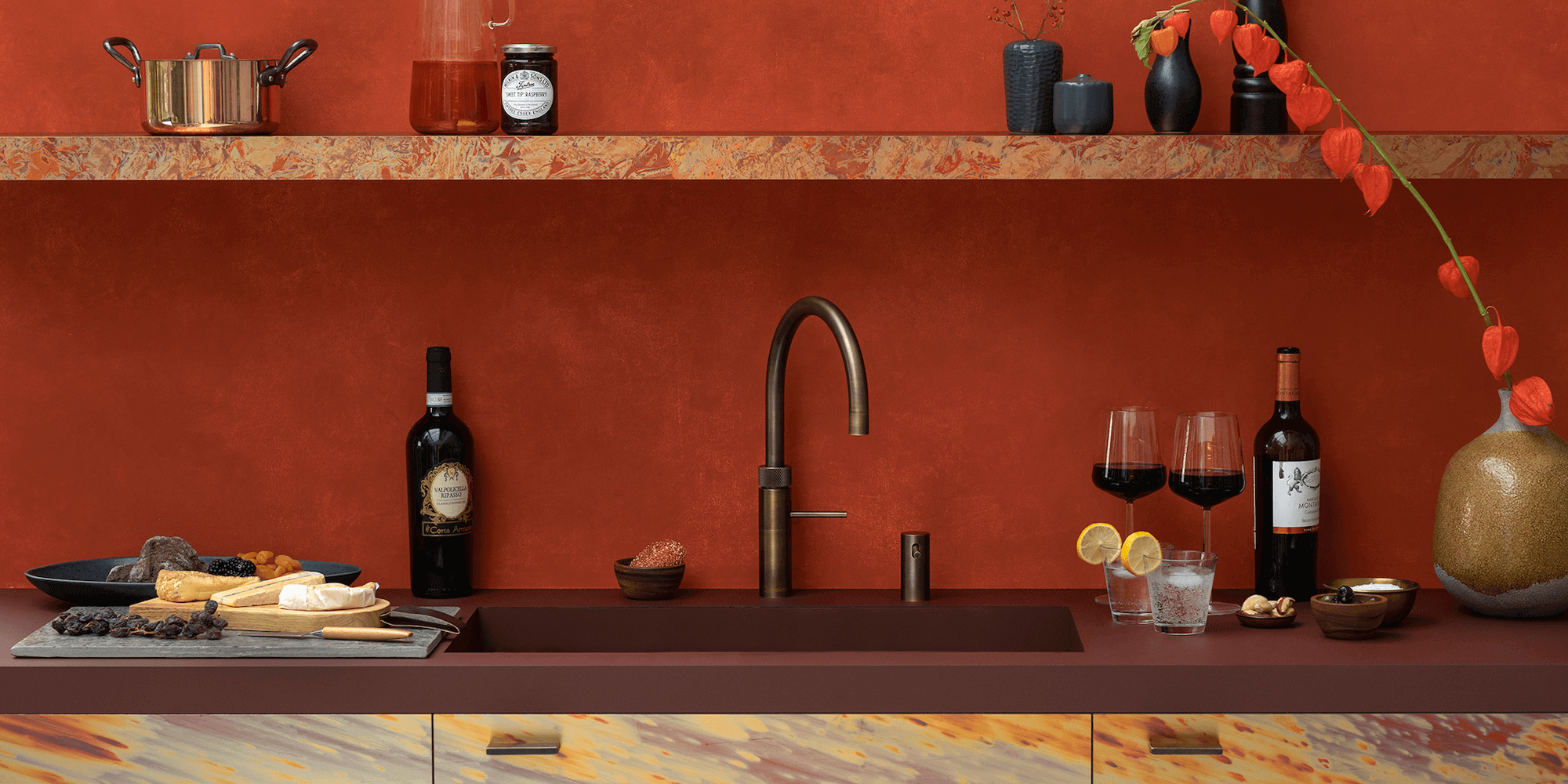 Quooker-Wasserhahn-Messing-Patina-Bronze-modern
