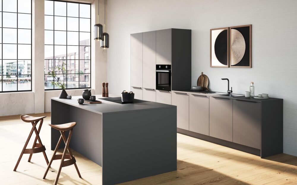 Haecker Top Soft Designkueche Graphit
