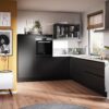 Haecker Top Soft L-Kueche Schwarz
